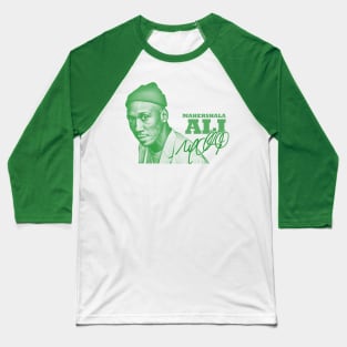 Mahershala Ali - greensolid Baseball T-Shirt